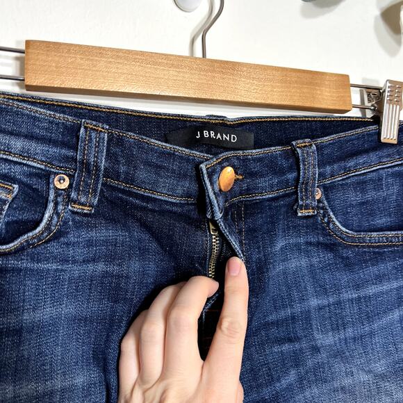 J.Brand Dark Wash Cutoff Shorts LAST CALL - Picture 2 of 5